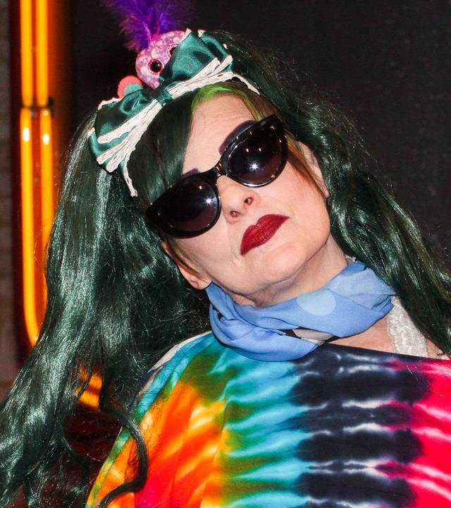 Die deutsche Sängerin und Schauspielerin Nina Hagen mit Sonnenbrille. (Archiv)