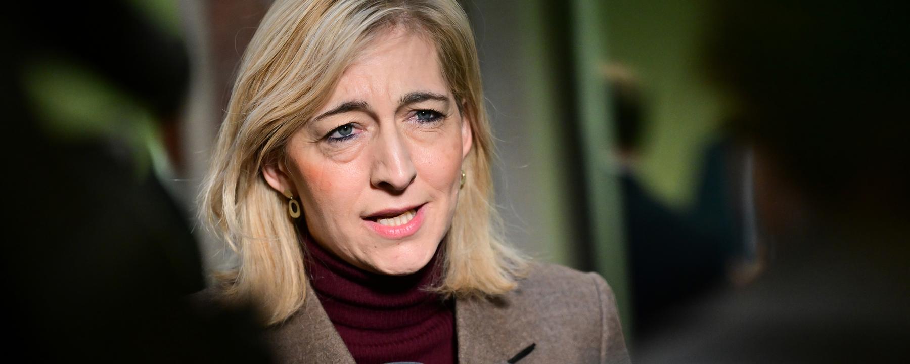 Nina Warken, Bundesgesundheitsministerin, aufg3nommen am 19.12.2025 in Berlin