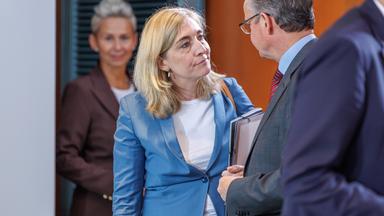 Nina Warken (CDU), Bundesgesundheitsministerin bei einer Sitzung des Bundeskabinetts am 3.6.2026 im Bundeskanzleramt Berlin.