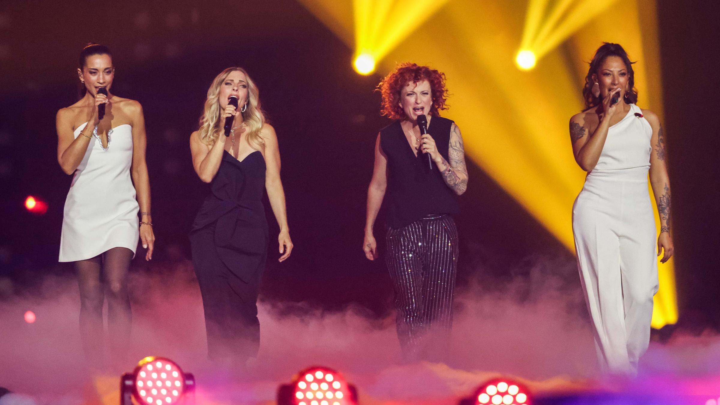 Die Gruppe No Angels steht am 18.10.2025 in der Westfalenhalle in Dortmund auf der Buehne.