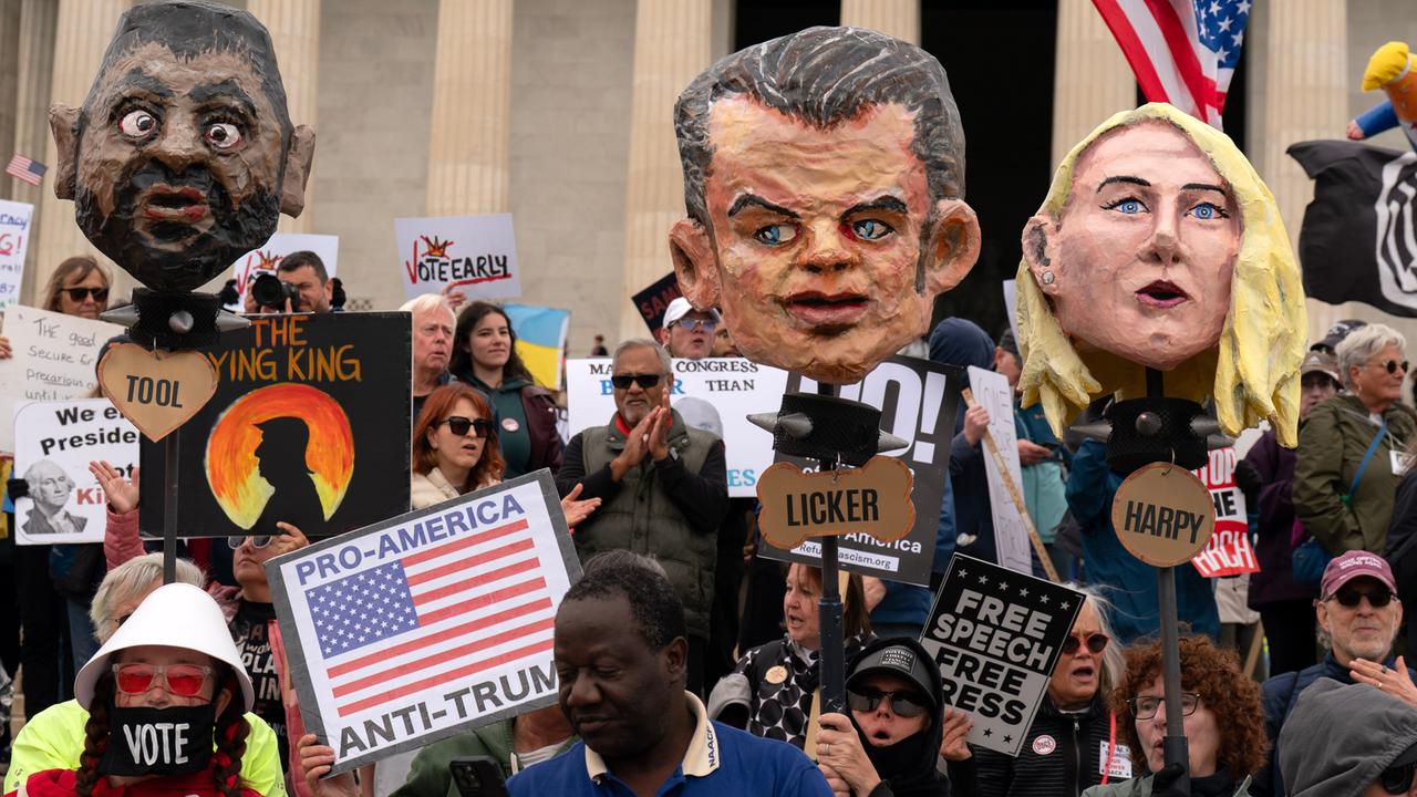 "No-Kings"-Demos in Washington D.C.