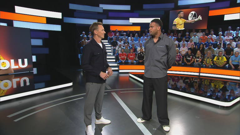 Noah Atubolu ist jetzt beim Sportstudio.