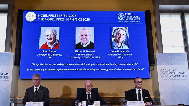 Nobelpreis für Physik: John Clarke, Michel H Devoret and John M. Martinis