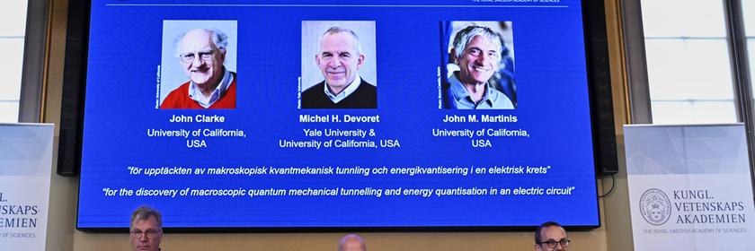 Nobelpreis für Physik: John Clarke, Michel H Devoret and John M. Martinis