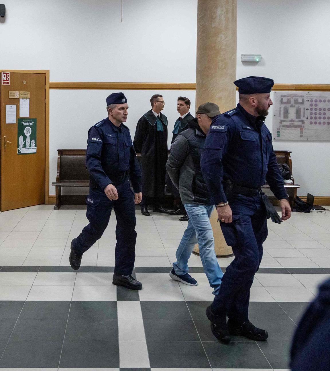 Der ukrainische Angeklagte Wolodymyr 