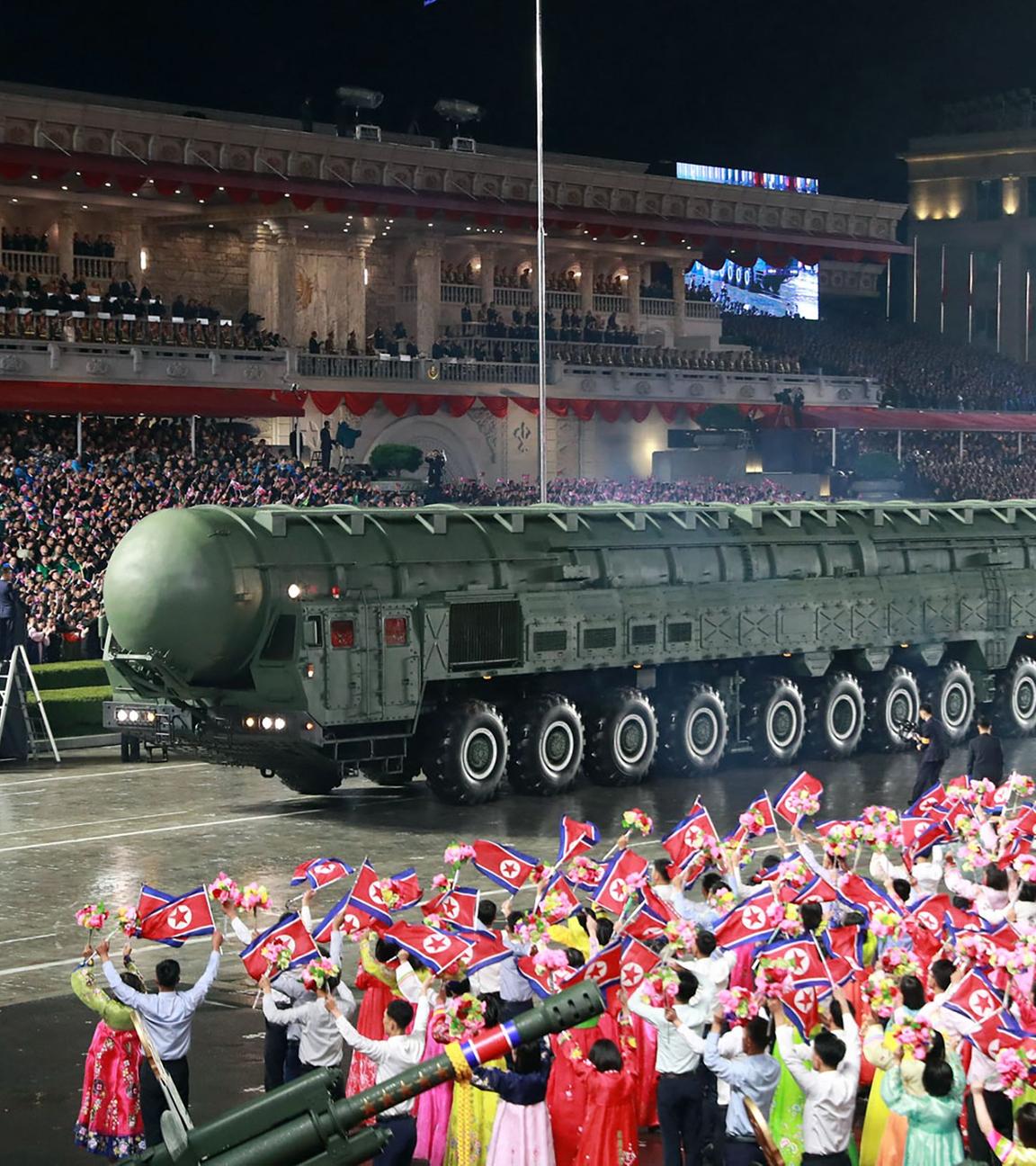 Nordkorea Militärparade