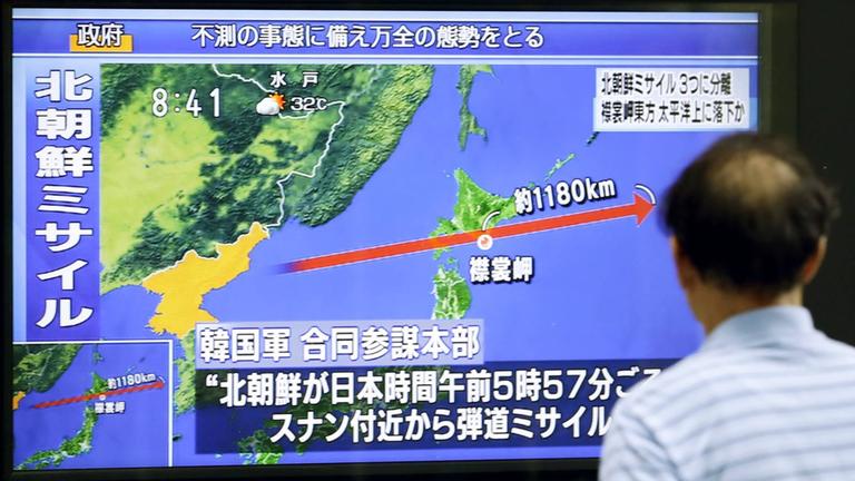 Nordkorea Raketentest