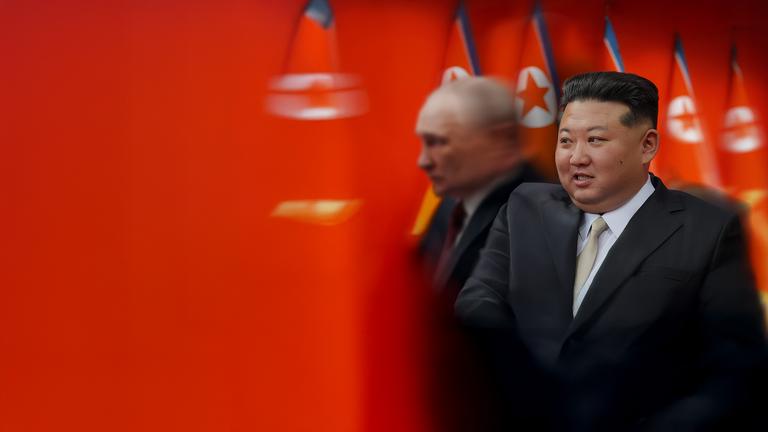 Putin und Kim Jong Un