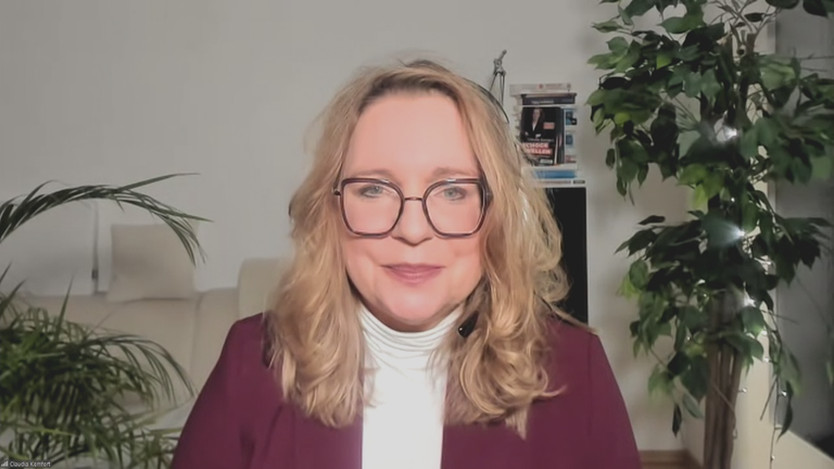 Standbild Wirtschaftswissenschaftlerin Prof. Claudia Kemfert 