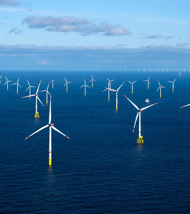 Archiv: Der Offshore-Windpark in der Nordsee