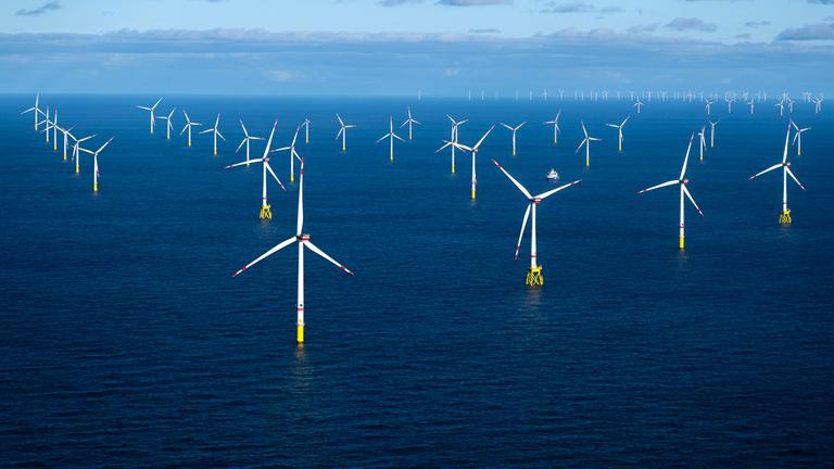 Archiv: Der Offshore-Windpark in der Nordsee