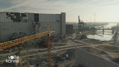 Baustelle am Hamburger Hafen