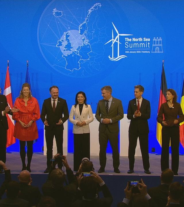 Staats- und regierungschefs sowie Energieminister auf dem Nordseegipfel