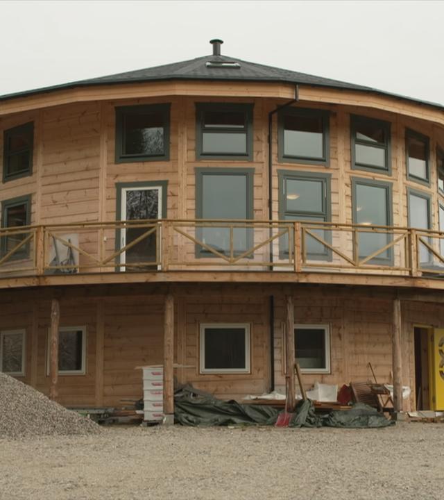 Norwegen: Runde Siedlung in Alvdal