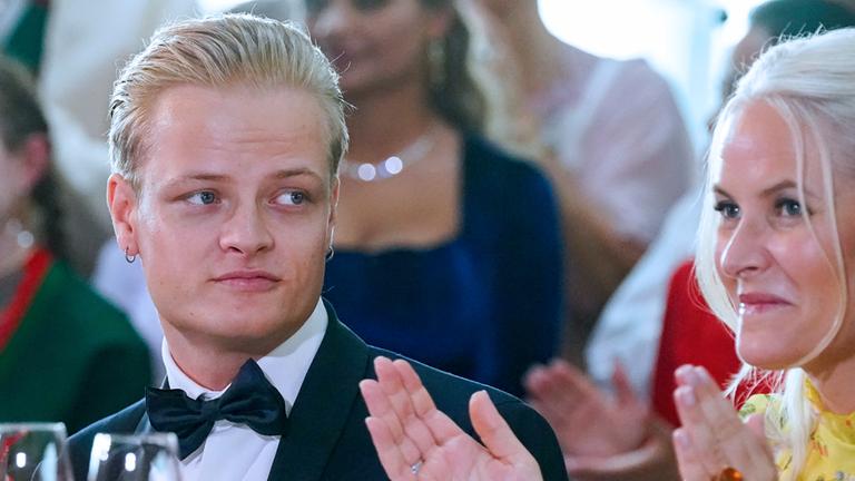 Marius Borg Hoiby und die norwegische Kronprinzessin Mette-Marit in Oslo