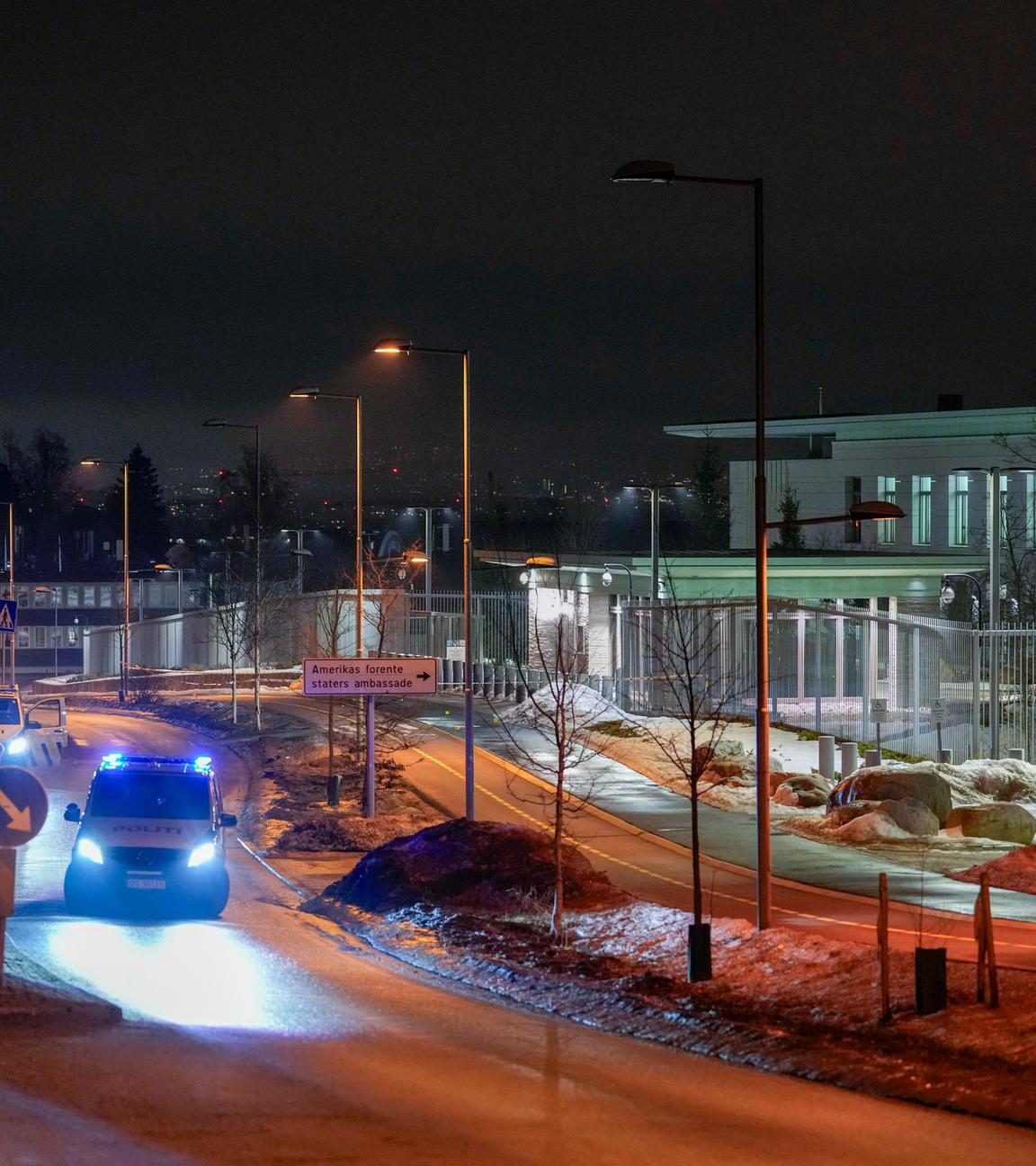 Explosion at the US Embassy in Oslo