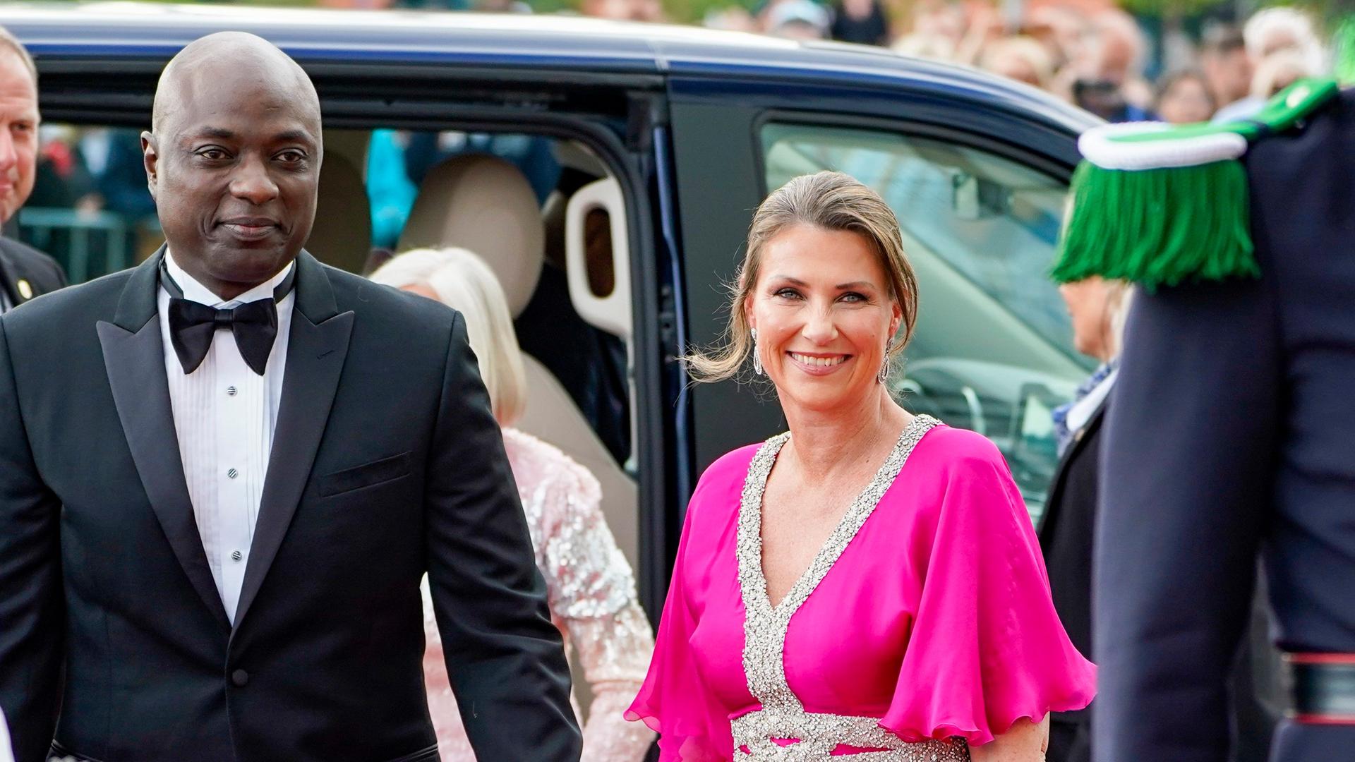 Norwegische Prinzessin Märtha Louise und Durek Verret 