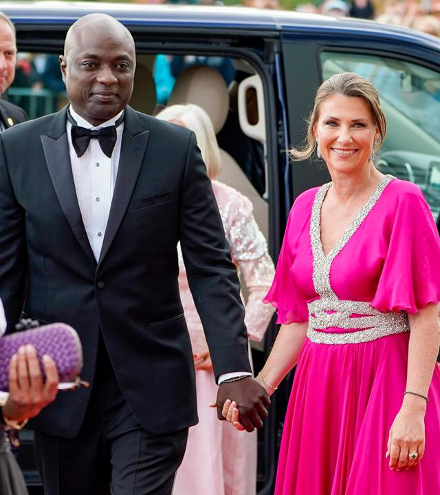 Norwegische Prinzessin Märtha Louise und Durek Verret 