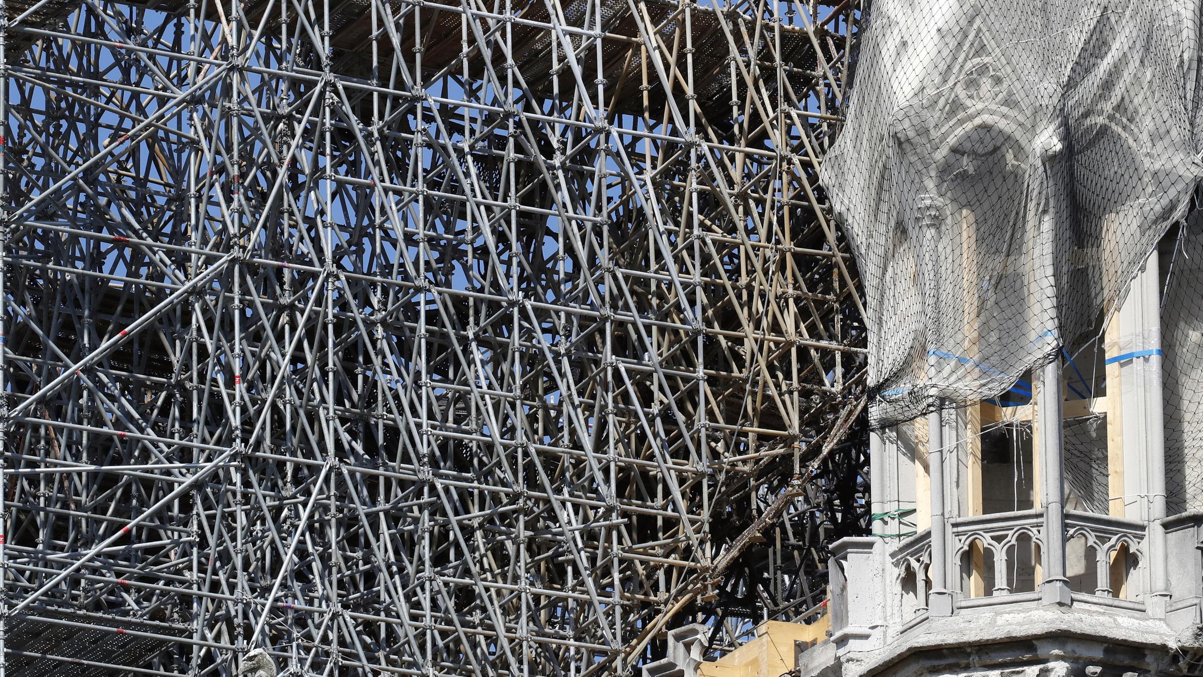 Baustelle von Notre Dame 