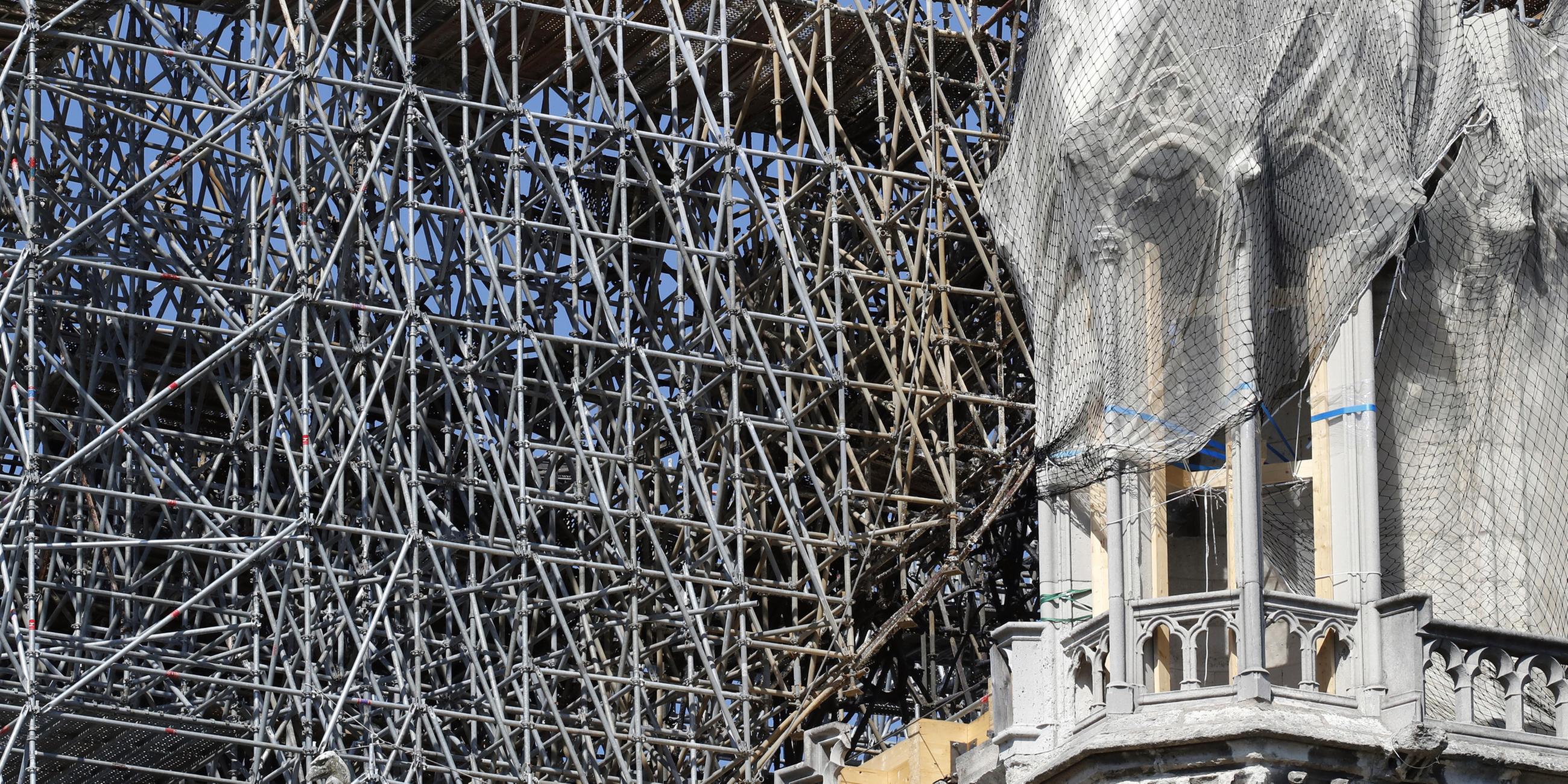 Baustelle von Notre Dame 