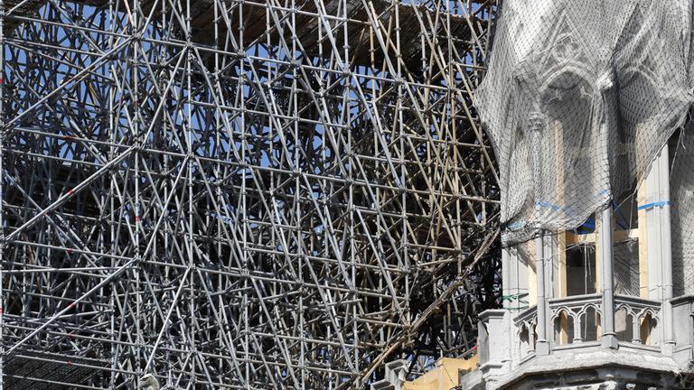 Baustelle von Notre Dame 