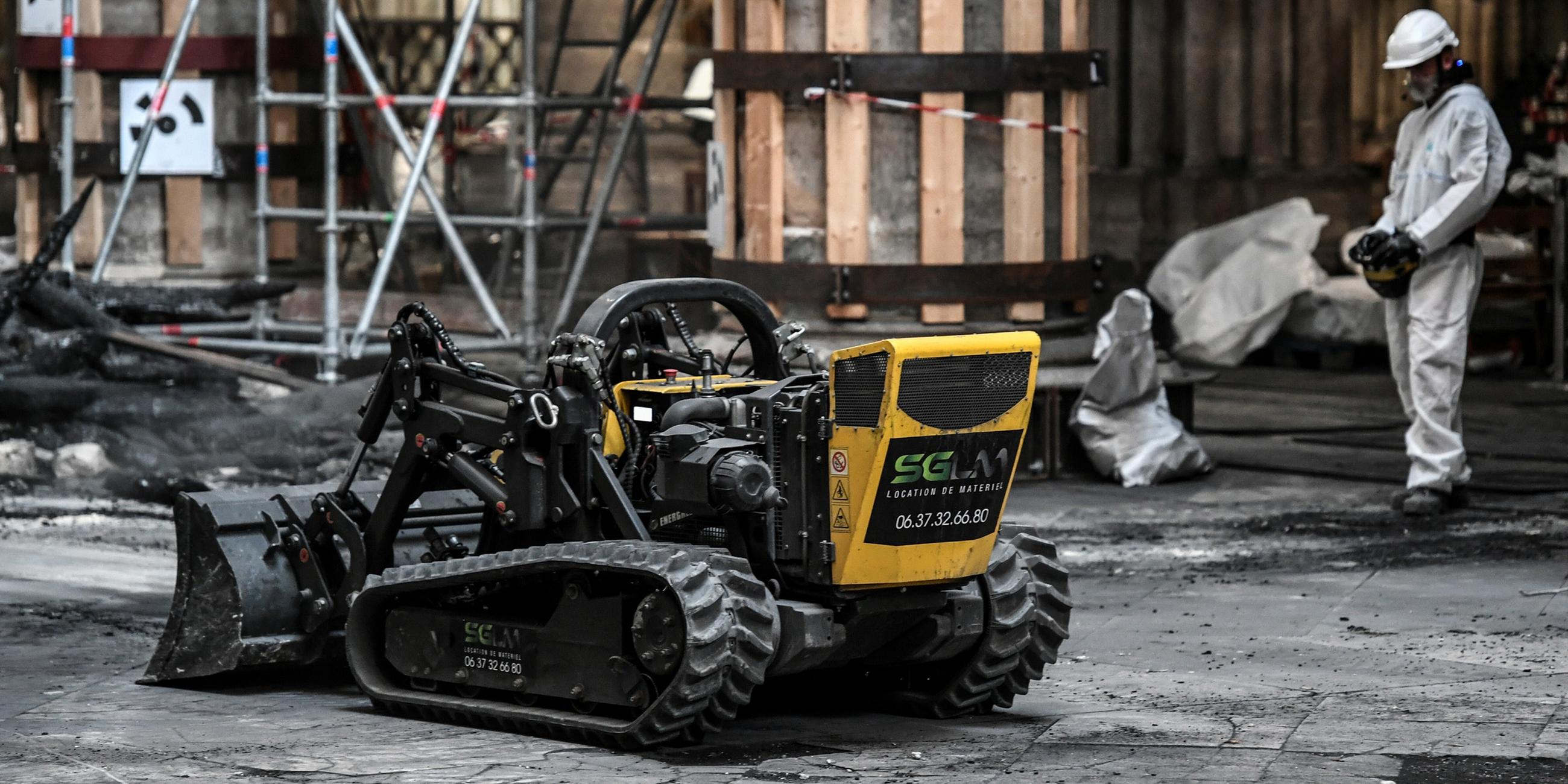 Baustelle von Notre Dame 