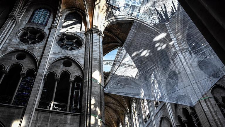 Baustelle von Notre Dame 