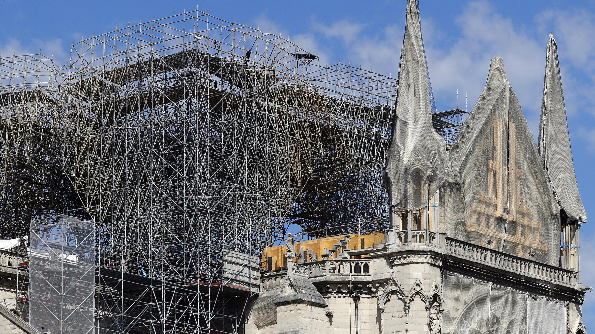 Baustelle von Notre Dame 