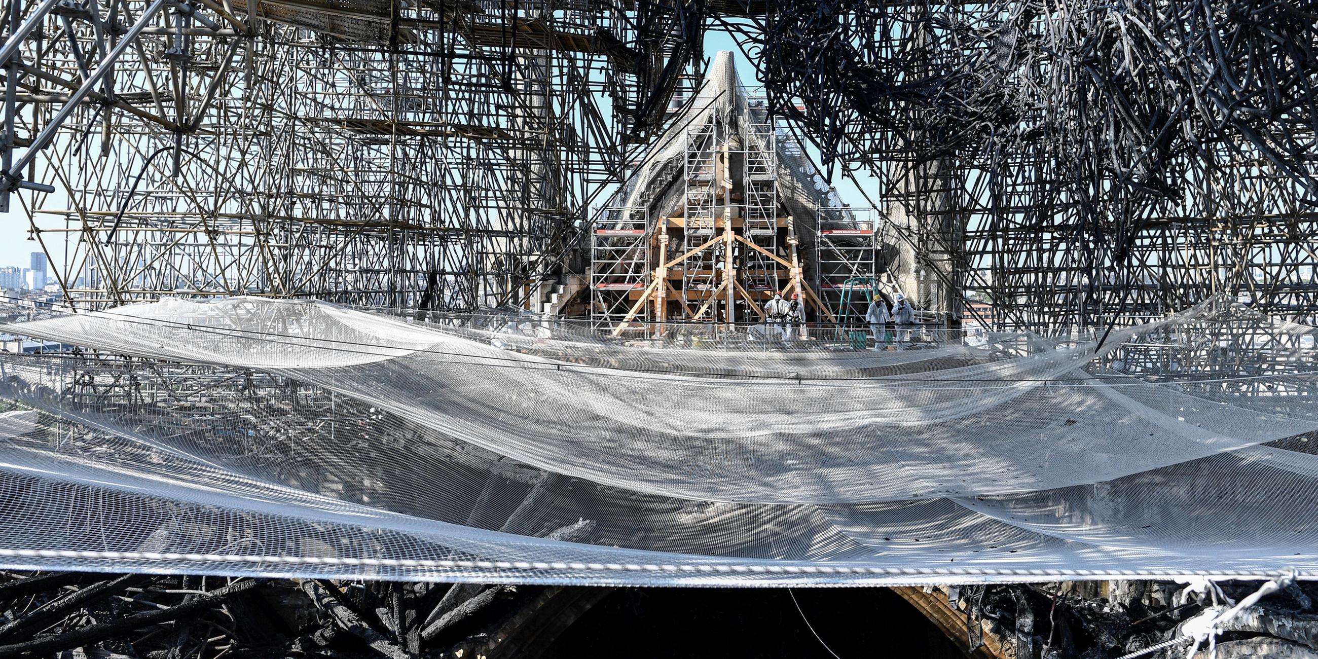 Baustelle von Notre Dame 