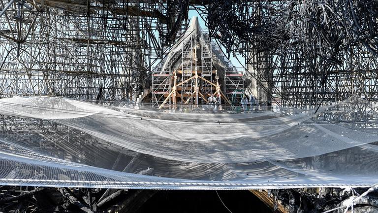 Baustelle von Notre Dame 