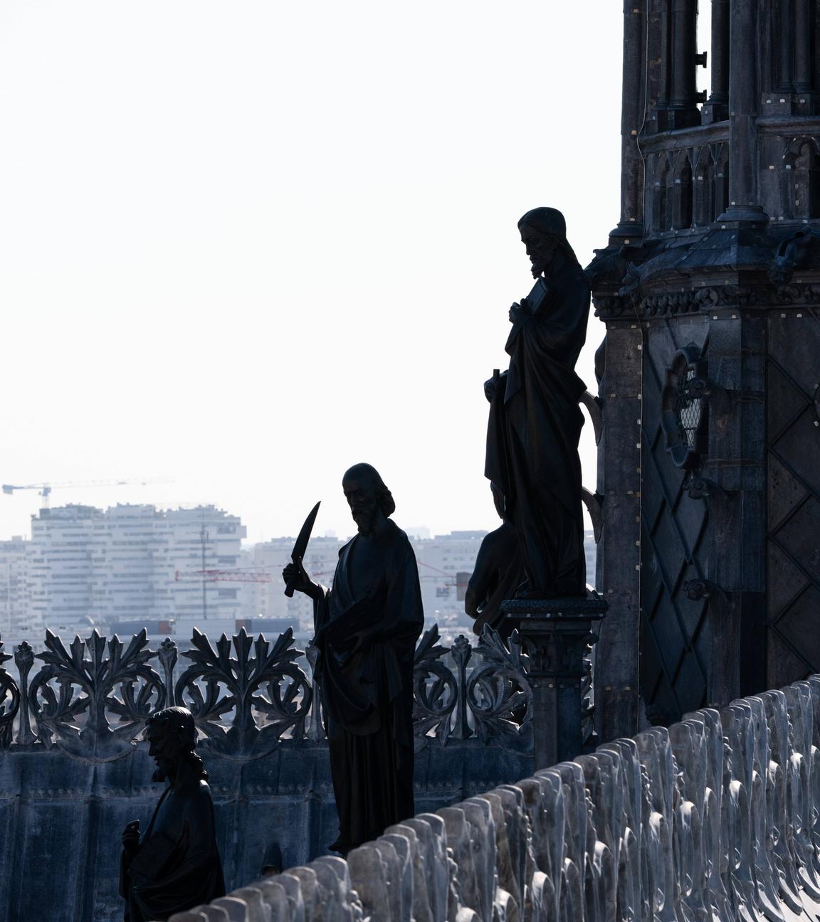 Wiedereröffnung der Türme der Kathedrale Notre-Dame de Paris
