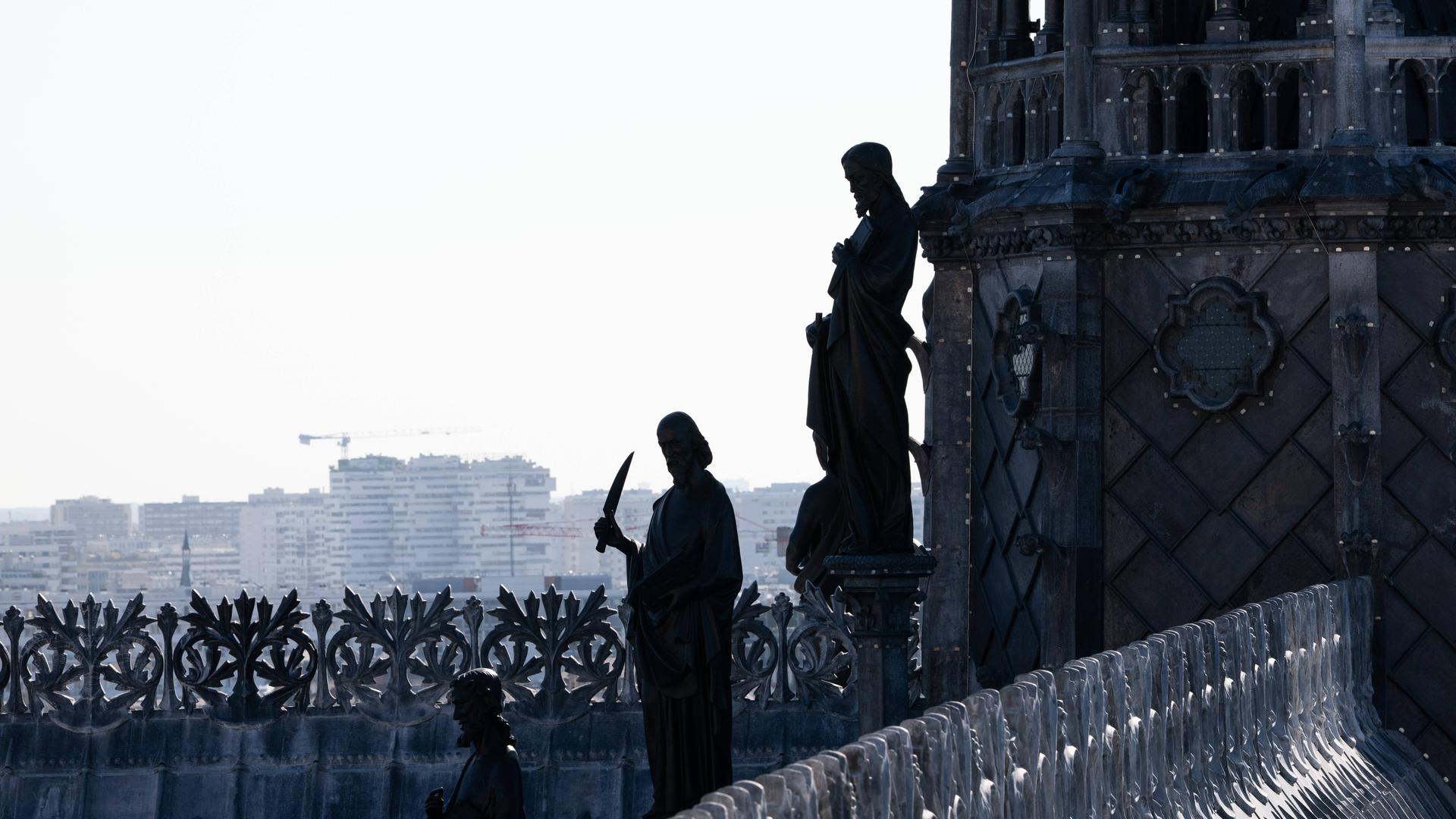 Wiedereröffnung der Türme der Kathedrale Notre-Dame de Paris