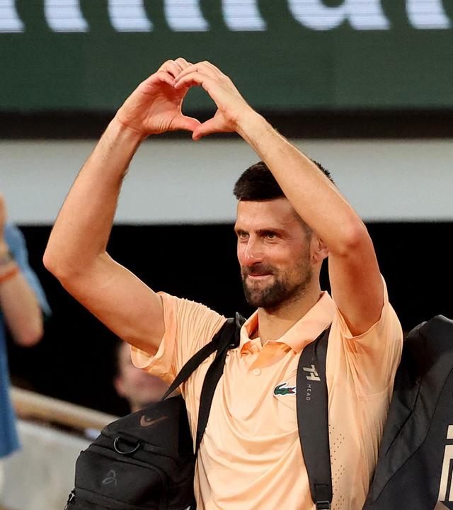 Novak Djokovic ist bei den French Open am 29. Mai 2026 in fünf Sätzen gegen das brasilianische Tennis-Talent Joao Fonseca ausgeschieden.