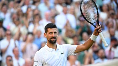 Novak Djokovic bei Wimbledon