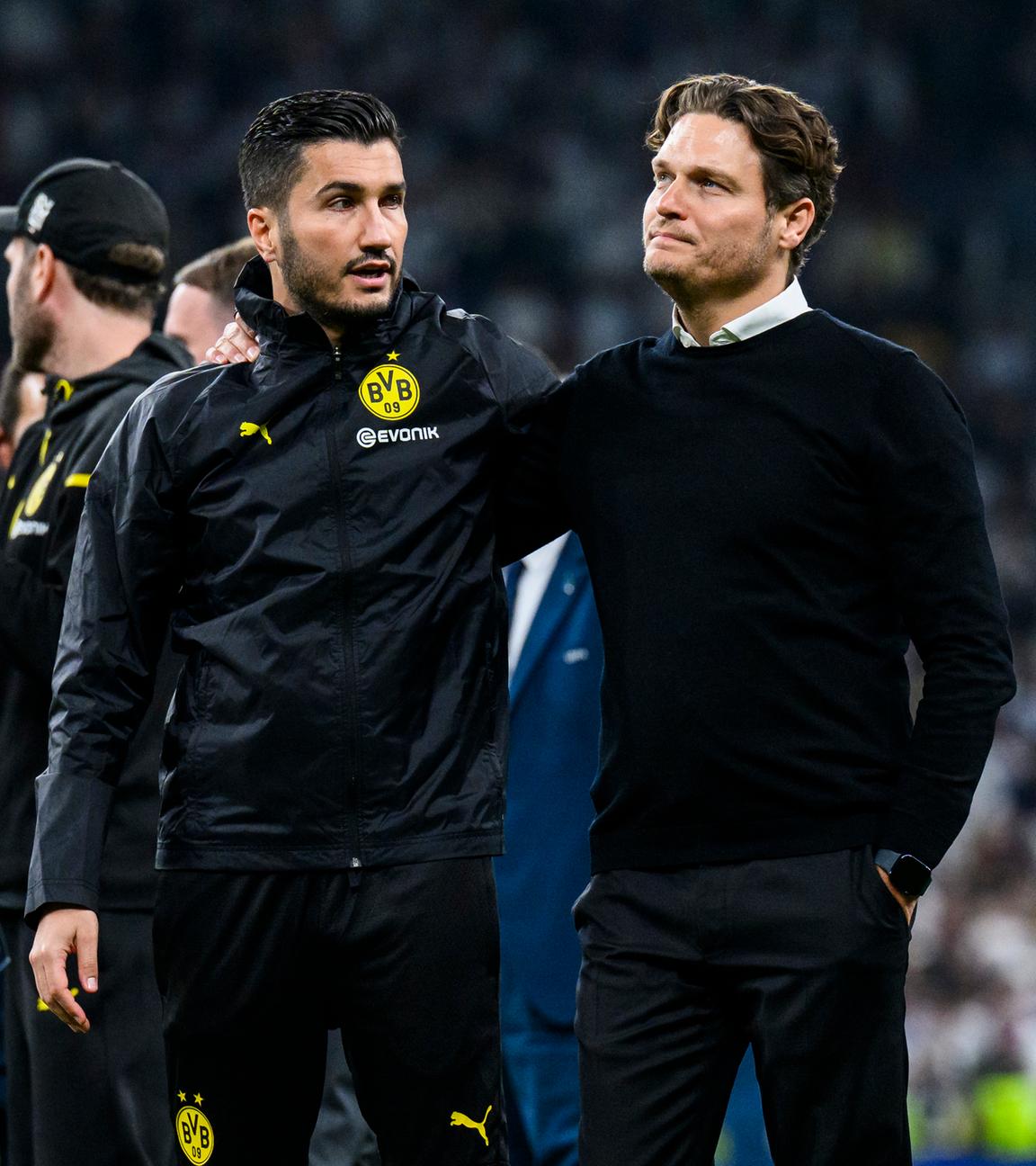 Nuri Sahin (l) und Edin Terzic