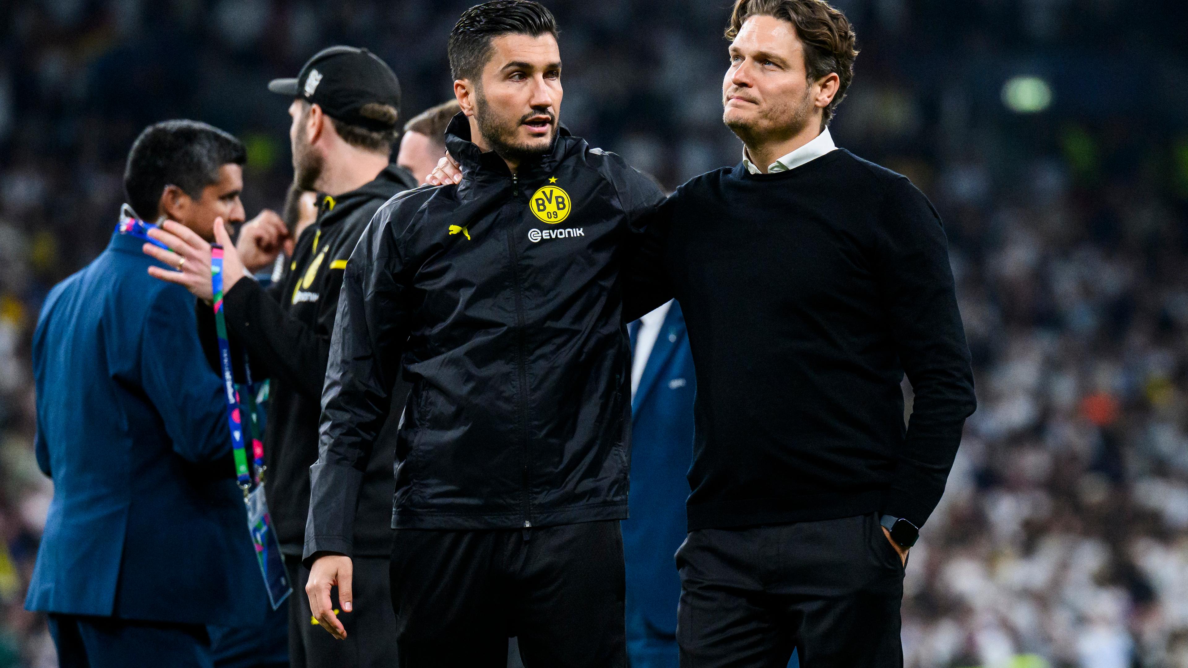 Nuri Sahin (l) und Edin Terzic