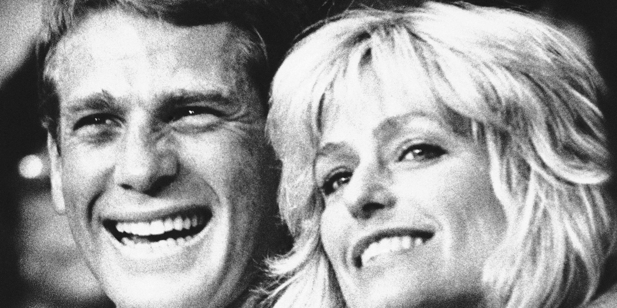 Ryan O'Neal und Farrah Fawcett 1985 