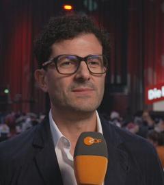 Der neue Linken-Vorsitzende Pantisano kritisiert am ZDF-Mikrofon die CDU.