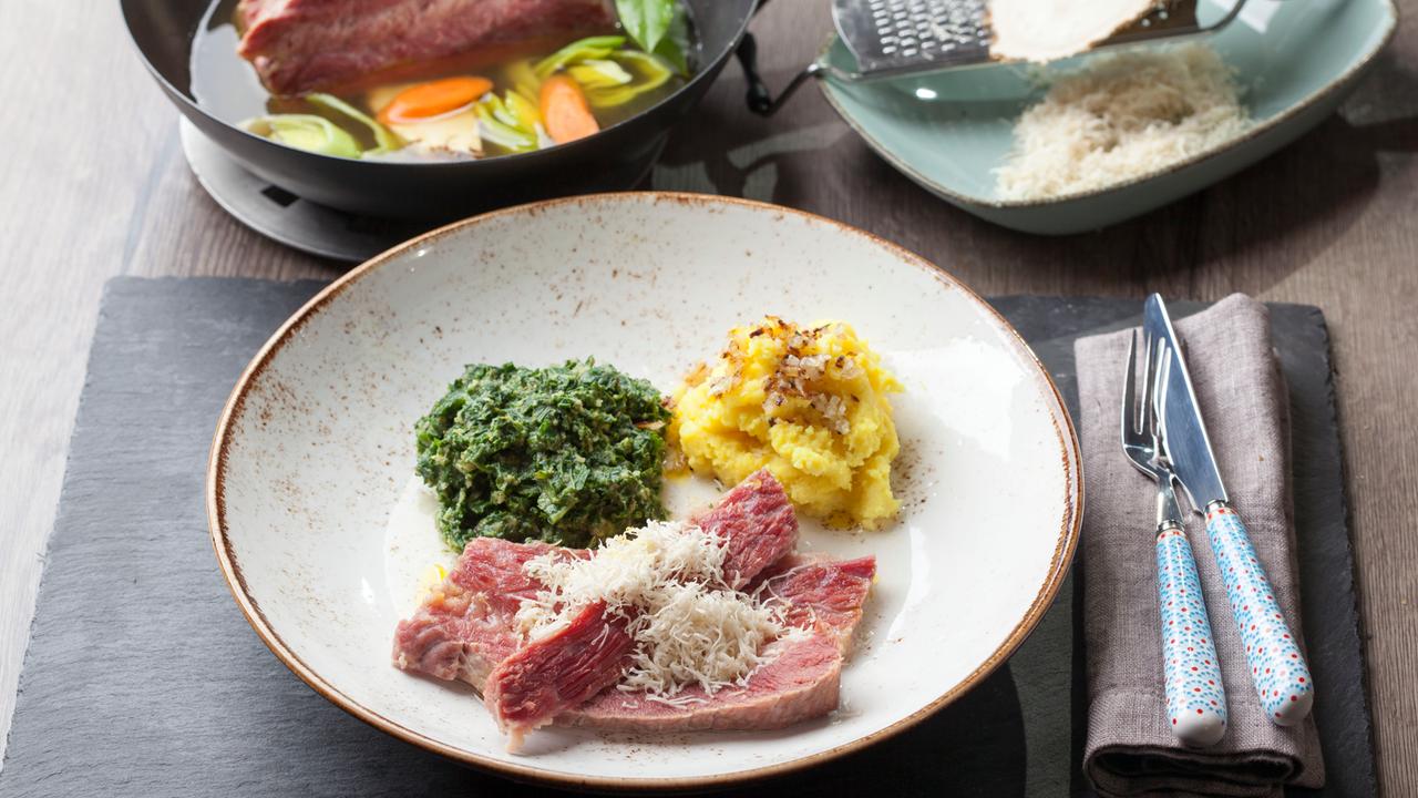 Gepökelte Ochsenbrust mit Meerrettich