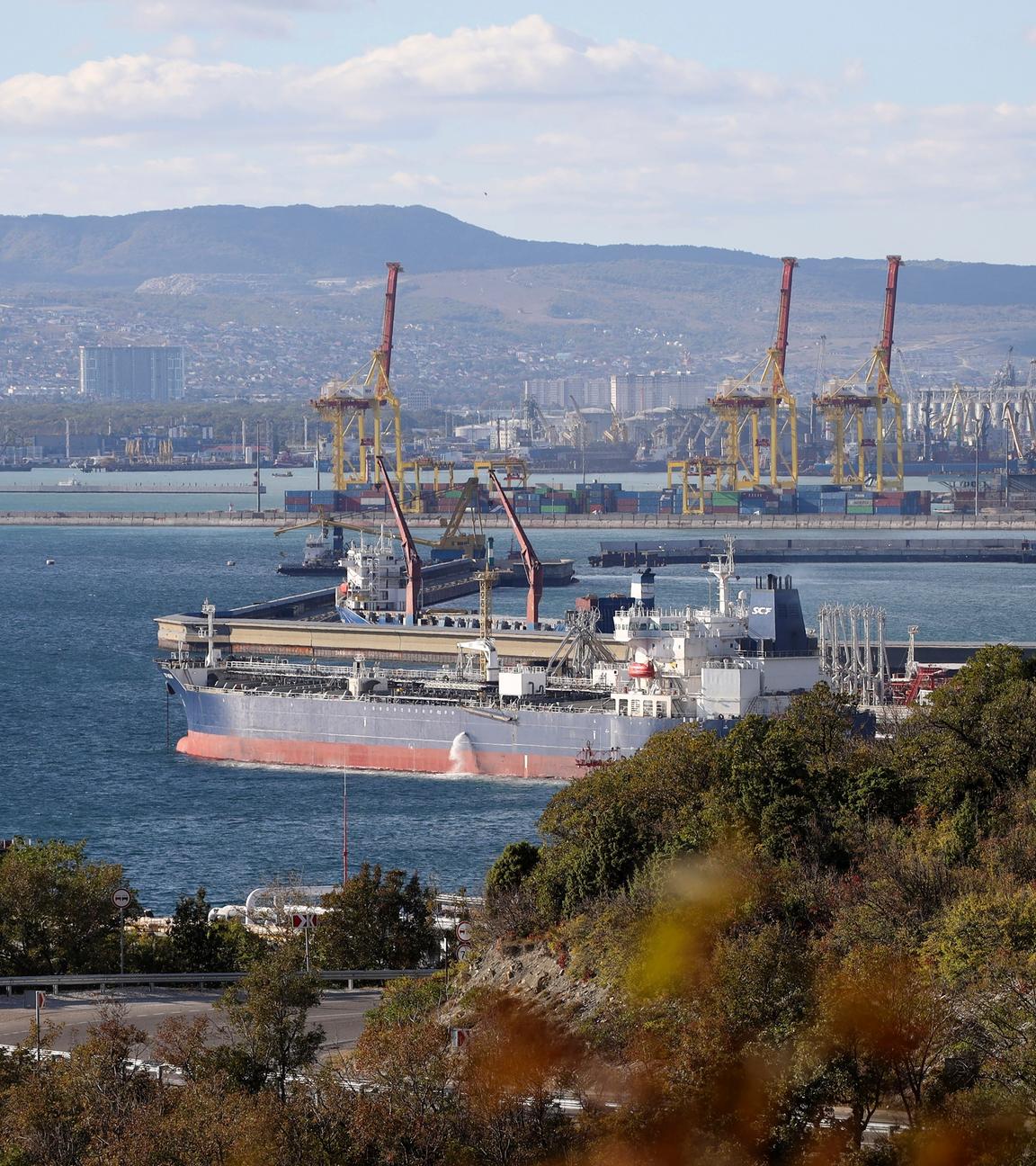 Öltanker in Russland