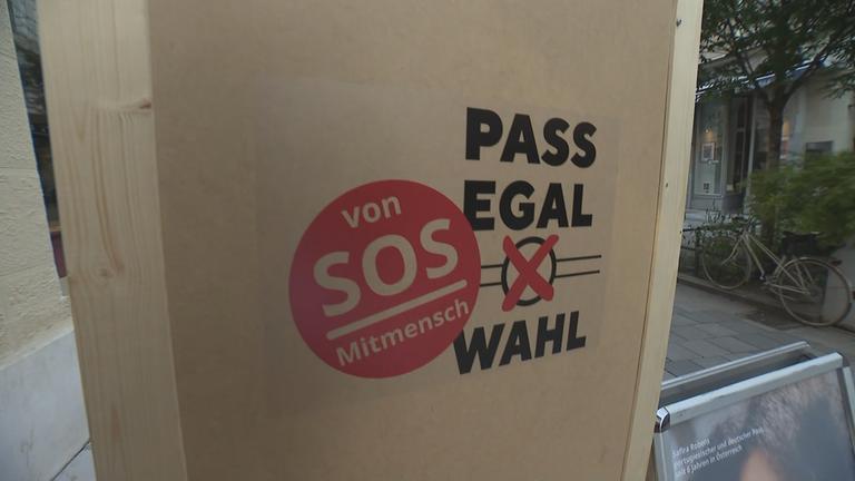 Pass-egal-Wahl Plakat