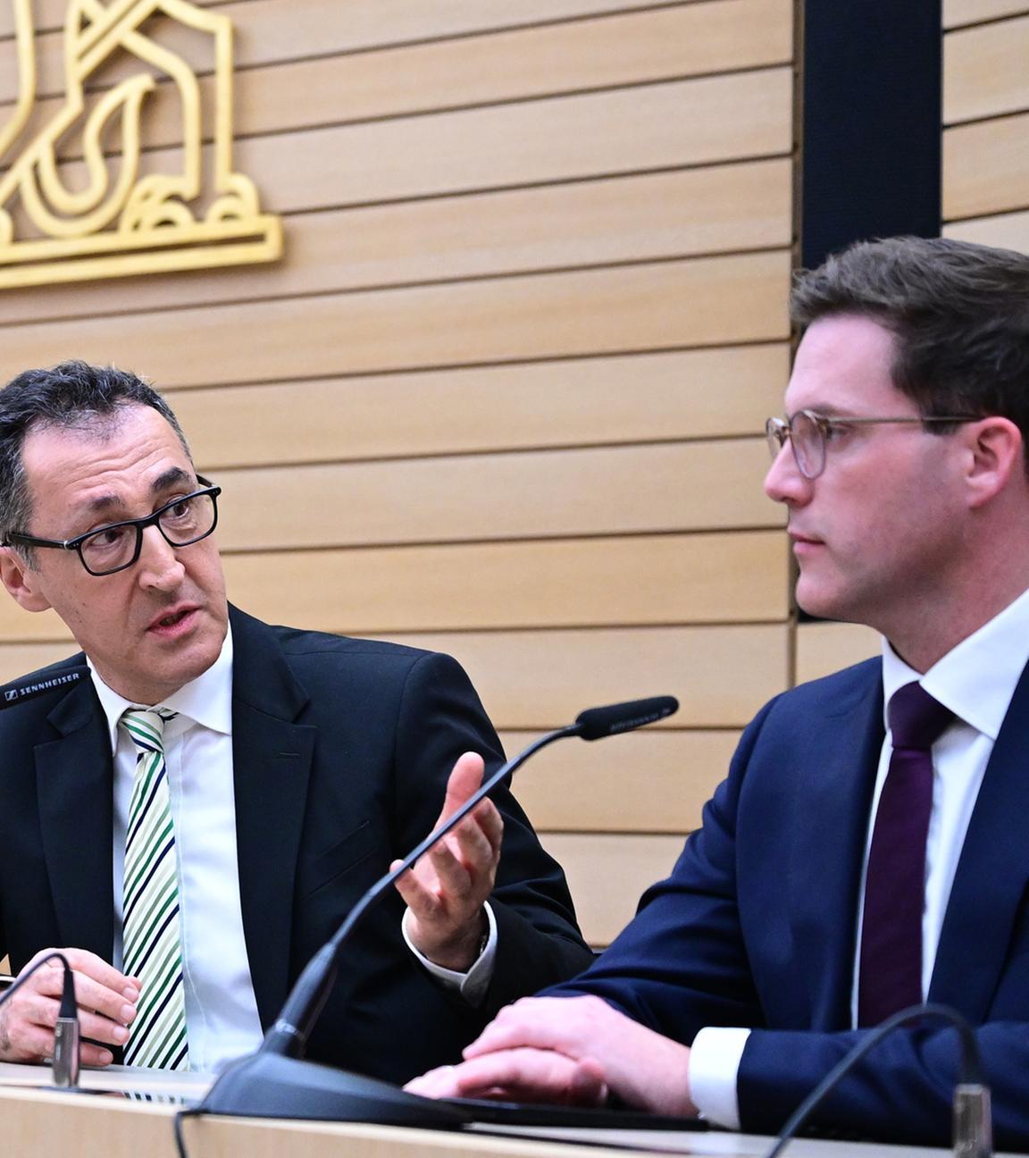 Cem Özdemir und Manuel Hagel