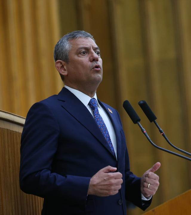 Türkei, Ankara: Özgür Özel, Chef der CHP-Partei