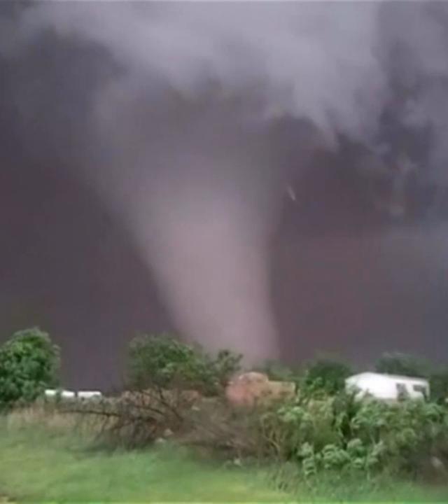 Ein Tornado im US-Bundesstaat Oklahoma.