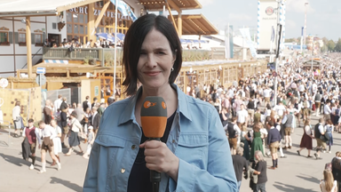 ZDF-Reporterin Brigitte Saar zugeschaltet vom Oktoberfest 2026