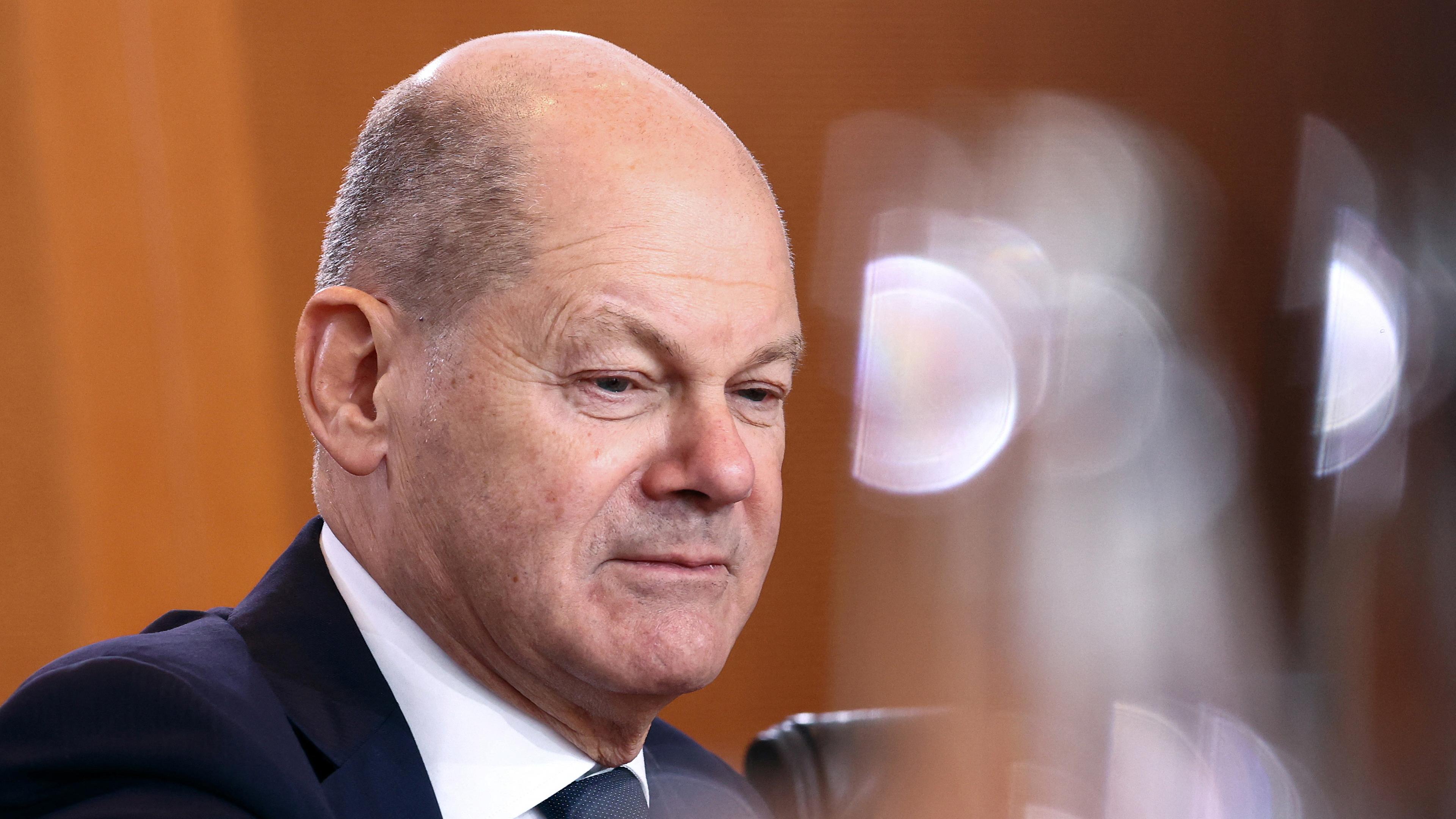 Olaf Scholz am 221.02.2024 in Berlin