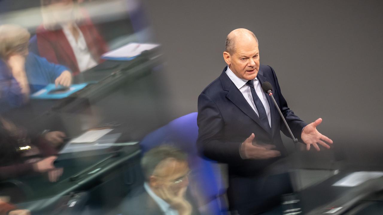 Kanzler Scholz stellt Vertrauensfrage im Bundestag