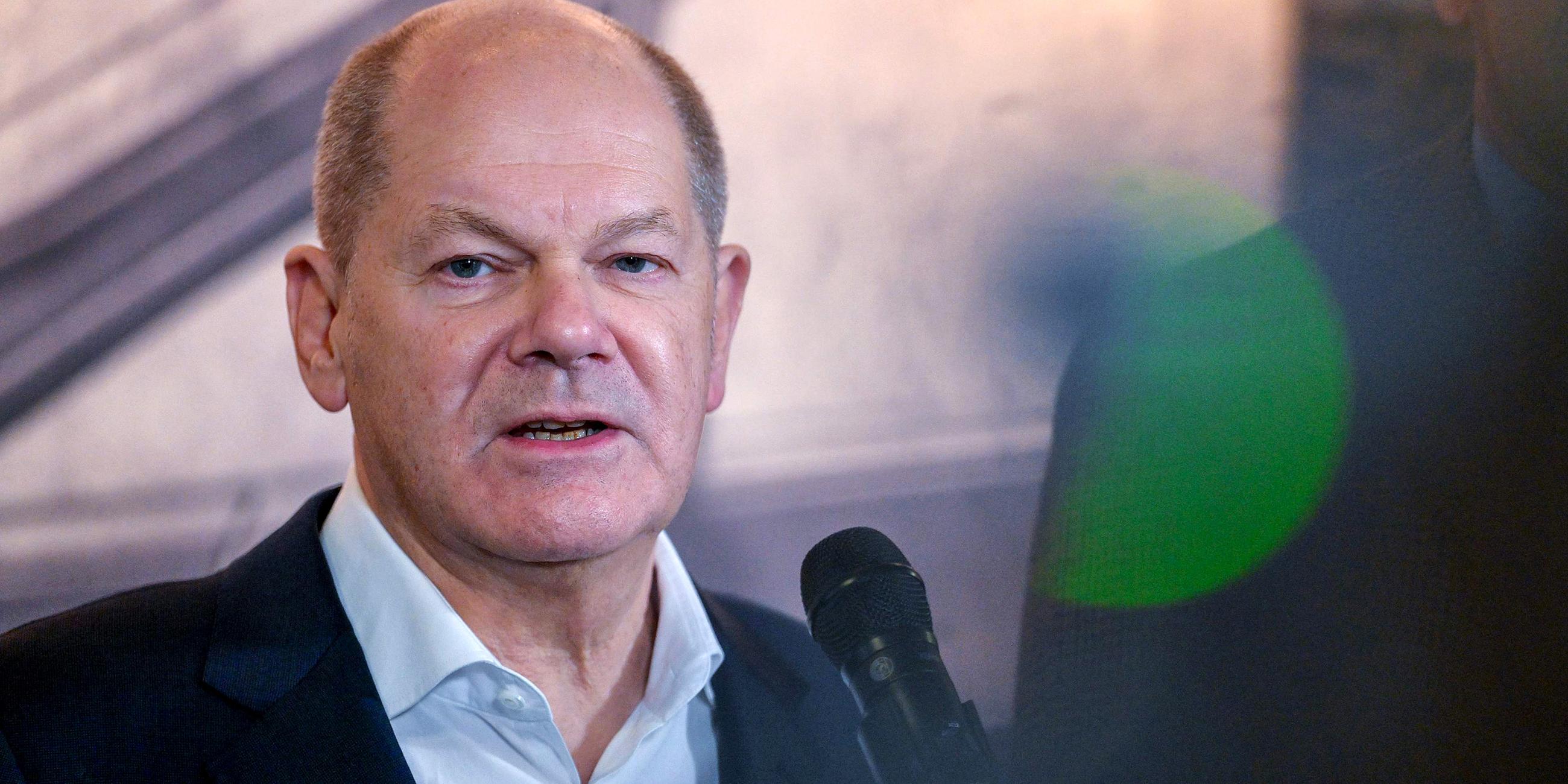 Olaf Scholz (SPD), aufgenommen am 10.12.2024