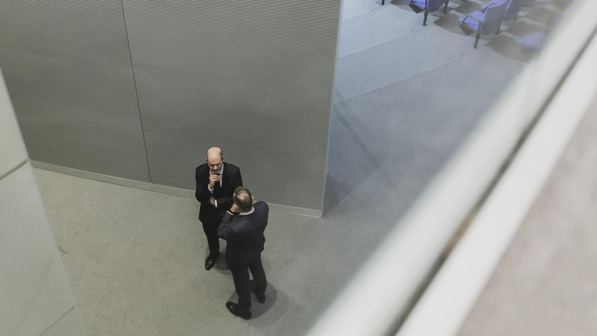 Archiv: Olaf Scholz und Volker Wissing.