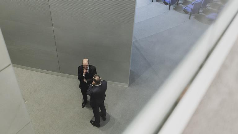 Archiv: Olaf Scholz und Volker Wissing.